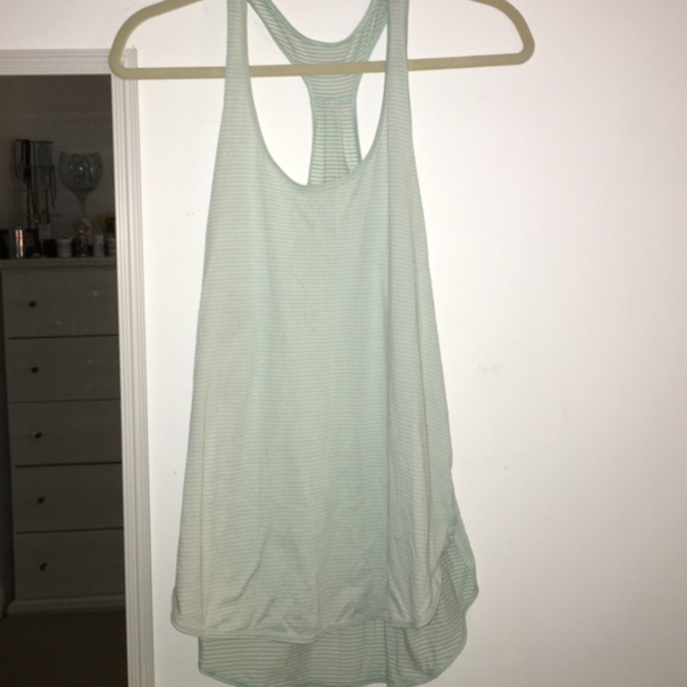 Lululemon Singlet Mint Green